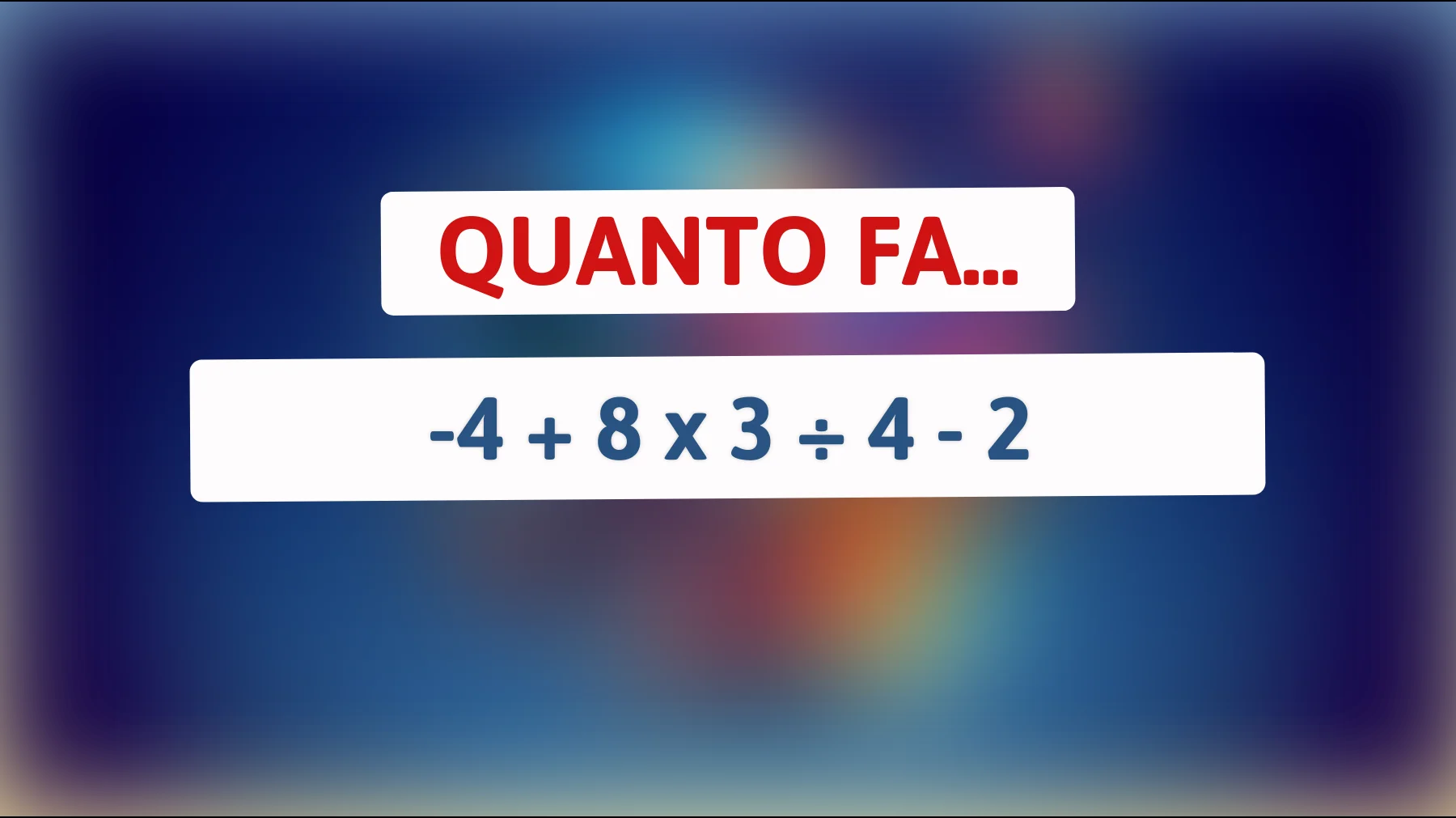 "Svela il Mistero Matematico: Solo i Veri Genii Troveranno la Soluzione di Questa Sfida!""
